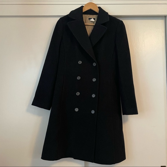 J. Crew double-breasted, wool-cashmere coat